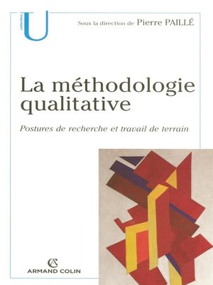 cover image of La méthodologie qualitative